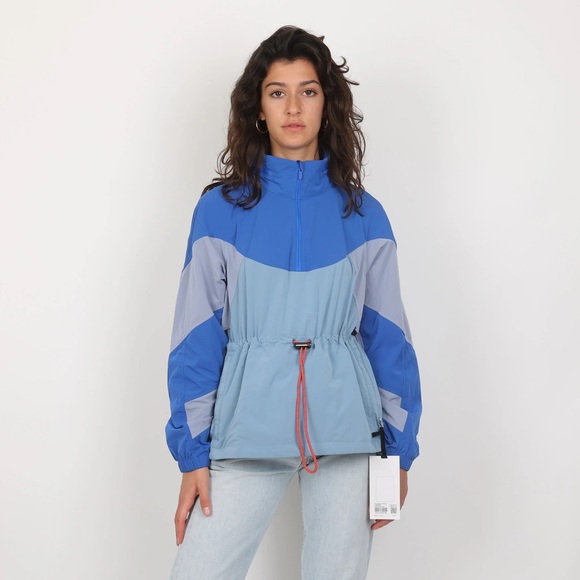 Lululemon‎ Athletica Blue and Gray Ski Jacket with Mock Neck - Picture 1 of 7